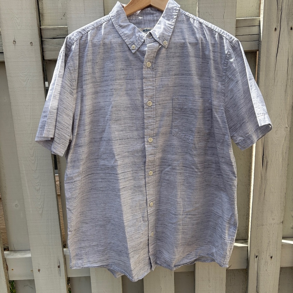 urban pipeline Awesomely Soft Ultimate Button-Down Short Sleeve Shirt